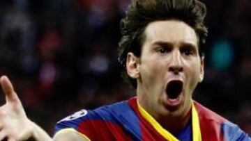 EL MEJOR DEL PARTIDO. Messi fue elegido tras la final de la Liga de Campeones el 'mejor jugador del partido'.