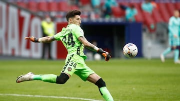 Dani Cardenas of Levante in action during the spanish league, La Liga, football match played between Atletico de Madrid and Levante UD at Wanda Metropolitano stadium on february 20, 2021, in Madrid, Spain.
 AFP7 
 20/02/2021 ONLY FOR USE IN SPAIN