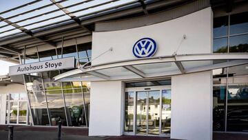 Imagen de un concesionario de Volkswagen.