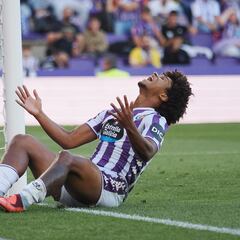 La falta de efectividad lastra a un Real Valladolid que sí empuja