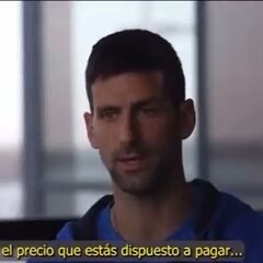 Djokovic y si está dispuesto a dejar de ser el mejor de la historia: fíjense en su mirada