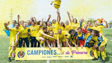 El Villarreal asciende a Primera por primera vez en su historia
