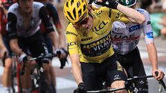 Egan Bernal sufre caída en el Tour de Francia