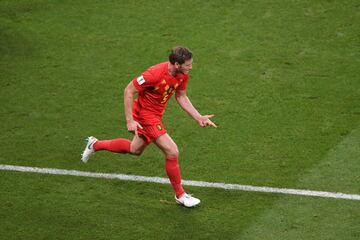 1-2. Jan Vertonghen celebró el primer gol.