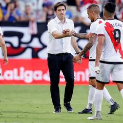 Óscar Trejo, “afortunado” de compartir con Falcao en Rayo