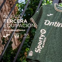 El Leganés lucha a favor de la Salud Mental con una tercera camiseta de guiño histórico