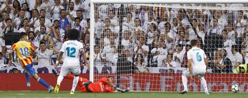 1-1. Carlos Soler marcó el gol del empate.