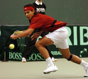 La evoluci¨®n f¨ªsica de Rafa Nadal desde sus inicios