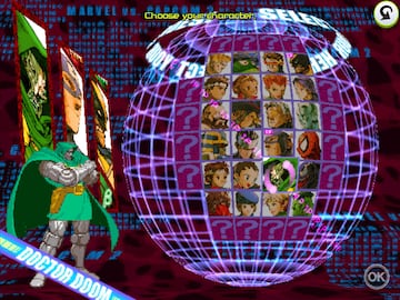 Captura de pantalla - Marvel vs. Capcom 2 (IPH)