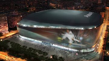 Maqueta del 'nuevo' Bernabéu