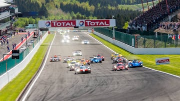 Race Start - Total 6 hours of Spa Francorchamps - Spa Francorchamps - Stavelot - Belgium 
 AUTOMOVILISMO SALIDA 6 HORAS DE SPA 
 PRIMERA CARRERA DEL MUNDIAL DE RESISTENCIA CON FERNANDO ALONSO 
 FOTO: FIA WEC 
 FOTO ENVIADA RAFA.PAYA.