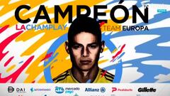 James Rodriguez, campeón de la Champlay tras vencer en la final a Dybala