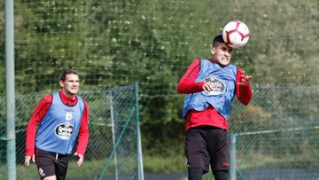 Valín debutó con el primer equipo esta temporada