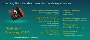 Así es el nuevo chip Snapdragon 810 de Qualcomm