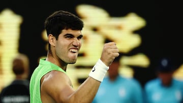 Despite vomiting and being hit by cramp, Carlos Alcaraz saw off Alexander Zverev in an epic Australian Open semi.