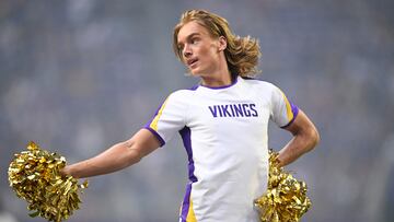 The NFL has more male cheerleaders on its teams this year than ever before, and a video posted to social media has sparked controversy.