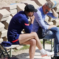 El Atlético recurrirá las tarjetas
a Felipe y a Kondogbia