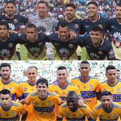 Qué 11 inicial es mejor en este Apertura 2017 ¿Tigres o América?