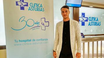 Sergio Tejera pasa el reconocimiento médico con el Oviedo