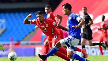 Sigue en vivo online el partido América- Millonarios, cuartos de final de la Liga BetPlay, que se jugará hoy sábado 24 de abril desde las 3:30 p.m., en el estadio Pascual Guerrero.