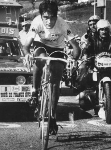 Luis Ocaña vivió el mejor momento de su carrera deportiva en la edición del Tour de Francia de 1973. Tras varios años de épica batalla con Eddy Merckx, el conquense consiguió el triunfo en la meta final de la ronda gala, consiguiendo además 6 victorias de etapa en esa edición.