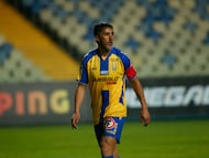 Futbol, Universidad de Concepcion vs Union San Felipe
Liga de Ascenso, campeonato Nacional 2025.
El Jugador de Universidad de Concepcion Osvaldo Gonzalez durante el partido de la liga de ascenso disputado en el estadio Ester Roa Rebolledo en Concepcion, Chile.
04/10/2025
Marco Vazquez/Photosport
Football, Universidad de Concepcion vs Union San Felipe
Liga de Ascenso, campeonato Nacional 2025.
Universidad de Concepcion Player Osvaldo gonzalez at the ascention match held at the Ester Roa Rebolledo stadium in Concepcion, Chile.
04/10/2025
Marco Vazquez/Photosport