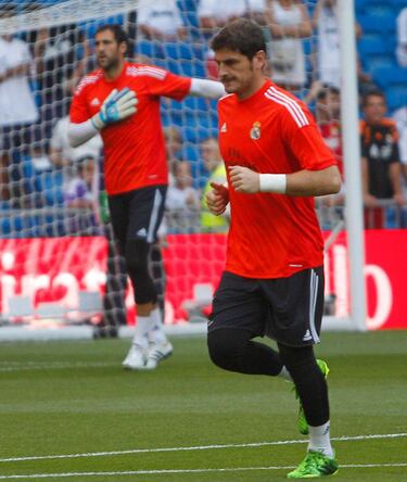 La afición del Real Madrid prefiere a Iker Casillas