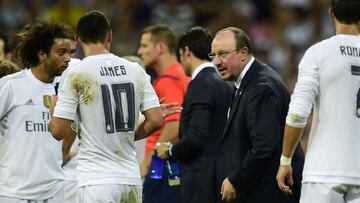 As&iacute; le fue a James Rodr&iacute;guez con Rafael Ben&iacute;tez como DT del Real Madrid.