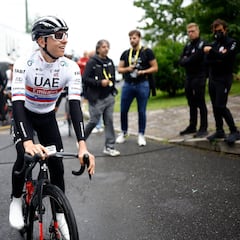 Mano a mano entre Pogacar y Vingegaard