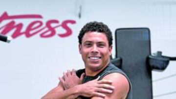 <b>SOBREPESO. </b>Ronaldo se incorporó con cuatro kilos de más.