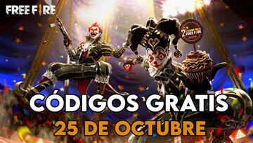 Free Fire | Códigos de hoy martes 25 de octubre de 2022: recompensas gratis