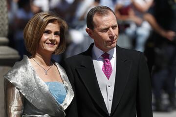 Emilio Butragueño y Sonia González.