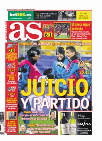 Las portadas de AS de noviembre