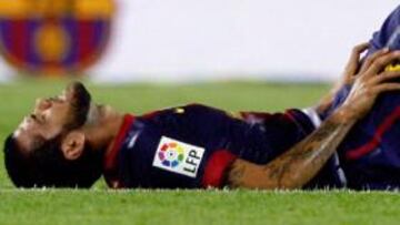 K.O. Alves se lesionó en el clásico del Camp Nou. Tiene una lesión muscular de grado 1 en el bíceps femoral del muslo izquierdo.