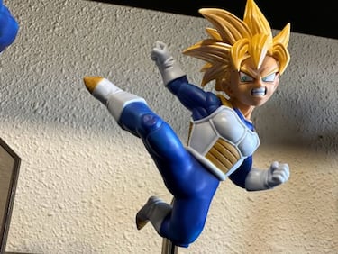Las figuras de Trunks y Gohan que recuerdan cuando intentaron superar a sus padres