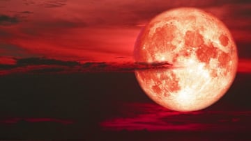 Luna roja 2025: ¿por qué a veces se ve grande, con tonos rojizos y anaranjados?