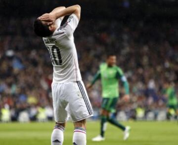 Lamentando una ocasión fallada.