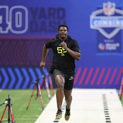 This was the fastest DL at the NFL Combine in the 40-yard dash