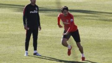 Savic, durante un entrenamiento.