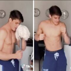 Los bailes del novio de 22 años de la madre de Neymar que arrasan Tik-Tok: ¡casi 10M!