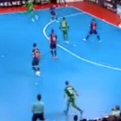 Oda al f¨²tbol sala: los goles de Elisandro y Ferrao dignos del Museo del Prado