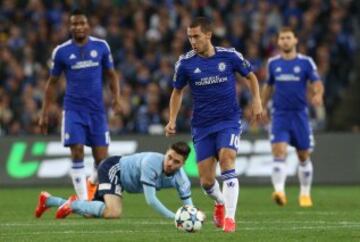 Eden Hazard se ubica sorpresivamente como el segundo más caro. Vale entre 135,4-148,9 millones de euros.