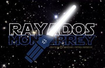 Los Rayados del Monterrey al estilo Star Wars.