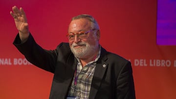 Homenaje al autor español Fernando Savater en el marco de la feria internacional del libro de Guadalajara. Foto: Leonardo Alvarez 