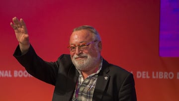 Homenaje al autor español Fernando Savater en el marco de la feria internacional del libro de Guadalajara. Foto: Leonardo Alvarez 