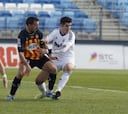 El Real Madrid Castilla y el Girona se quedan sin puntería