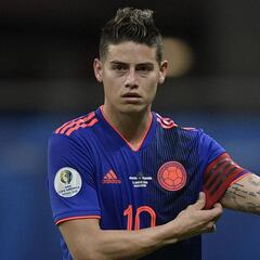 James lidera la convocatoria de Colombia ante Perú y Ecuador