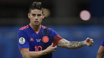 James lidera la convocatoria de Colombia ante Perú y Ecuador