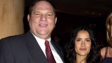 Harvey Weinstein con Salma Hayek.