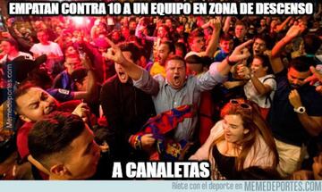 Los mejores memes del empate del Barça ante el Villarreal